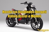 Honda'nın Kendinden Dengeli Riding Assist-e Modeli