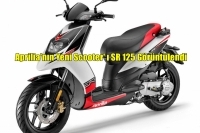 Aprilia' nın Yeni Scooter'ı SR 125 Görüntülendi