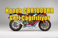 Honda CBR1000RR Geri Çağırılıyor