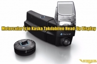 Motorcular İçin Kaska Takılabilen Head-Up Display