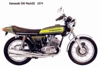 Kawasaki 500 MachIII - 1974