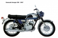 Kawasaki Avenger 350 - 1967