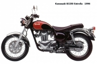Kawasaki BJ250 Estrella - 1996