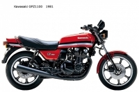 Kawasaki GPZ1100 - 1981