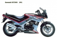 Kawasaki GPZ500S - 1991