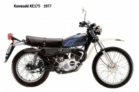 Kawasaki KE175 - 1977