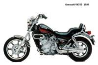 Kawasaki VN750 - 1986