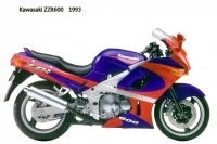 Kawasaki ZZR600 - 1993