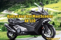 Kymco'dan Yeni AK550 Maxi Scooter Modeli