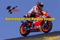 Avustralya GP'sini Marquez Kazandı