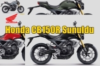 Honda CB150R Sunuldu