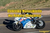 Elektrikli Motosikletle Hız Rekoru Denemesi