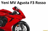 2021 MV Agusta F3 Rosso Sunuldu