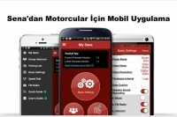 Sena'dan Motorcular İçin Mobil Uygulama