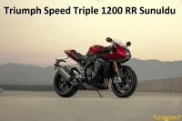 Triumph Speed Triple 1200 RR Sunuldu