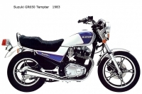 Suzuki GR650 Tempter - 1983