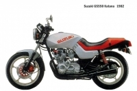 Suzuki GS550 Katana - 1982