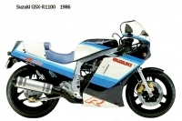 Suzuki GSX R1100 - 1986