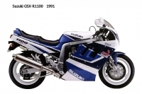 Suzuki GSX R1100 - 1991
