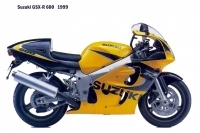 Suzuki GSX R600 - 1999