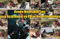 Honda Motosiklet'ten Basın Açıklaması ve Pazar Değerlendirmesi