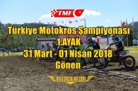 TMF Türkiye Motokros Şampiyonası 2018 1.Ayak