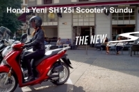 Honda Yeni SH125i Scooter'ı Sundu