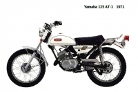 Yamaha 125 AT1 - 1971