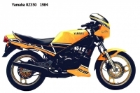 Yamaha RZ350 - 1984