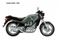 Yamaha XZ550 - 1982