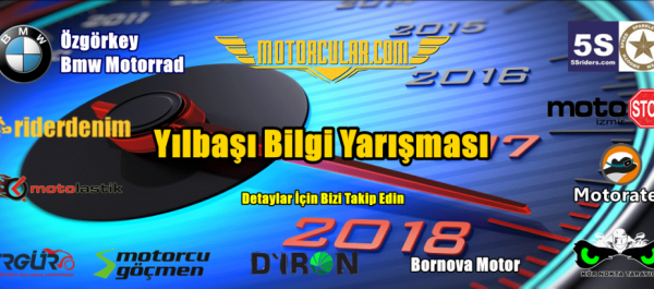 Motorcular.com Yılbaşı Bilgi Yarışması Etkinliği