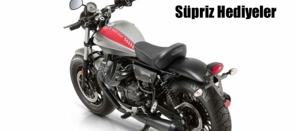 Moto Guzzi'den Süpriz Hediyeler