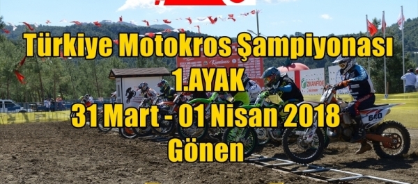 TMF Türkiye Motokros Şampiyonası 2018 1.Ayak