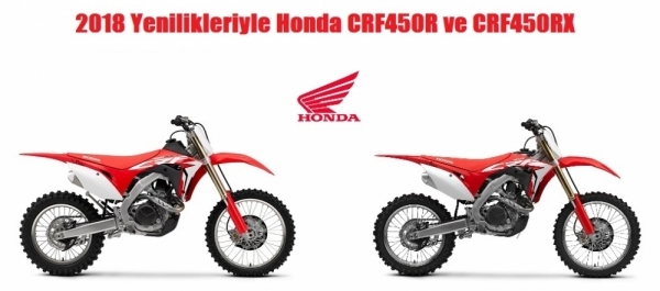 2018 Yenilikleriyle Honda CRF450R