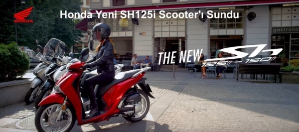 Honda Yeni SH125i Scooter'ı Sundu