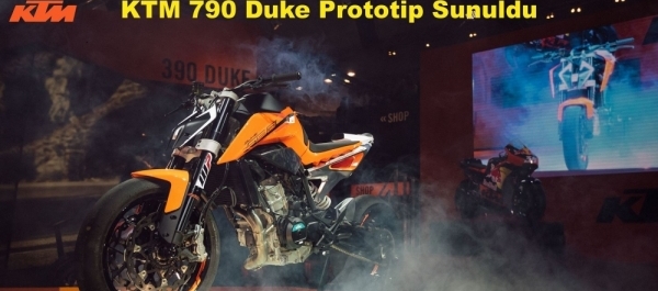 KTM 790 Duke Prototip Sunuldu