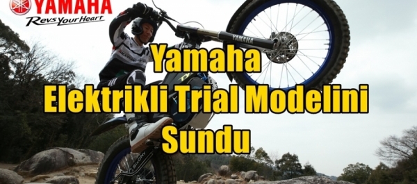 Yamaha Elektrikli Trial Modelini Sundu